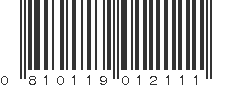 UPC 810119012111