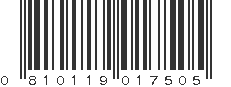 UPC 810119017505