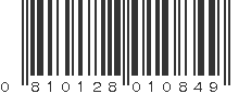 UPC 810128010849