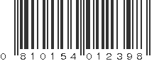 UPC 810154012398