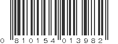 UPC 810154013982