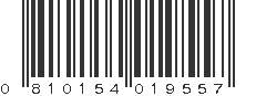 UPC 810154019557