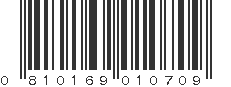 UPC 810169010709