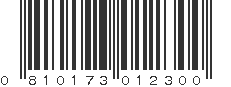 UPC 810173012300