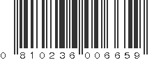 UPC 810236006659