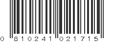 UPC 810241021715