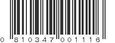 UPC 810347001116