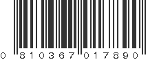 UPC 810367017890