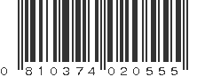 UPC 810374020555