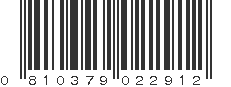 UPC 810379022912