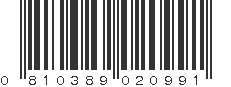 UPC 810389020991