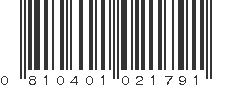 UPC 810401021791