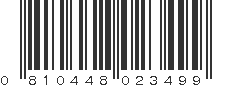 UPC 810448023499