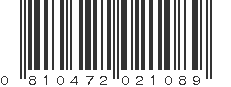 UPC 810472021089