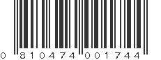 UPC 810474001744