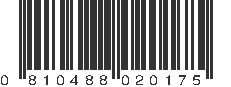 UPC 810488020175