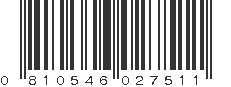 UPC 810546027511