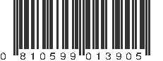 UPC 810599013905