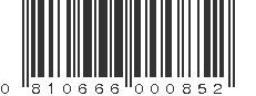 UPC 810666000852