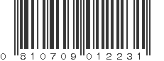 UPC 810709012231