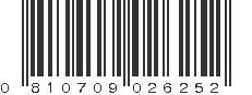 UPC 810709026252