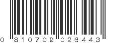 UPC 810709026443