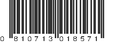 UPC 810713018571