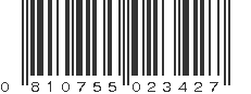 UPC 810755023427