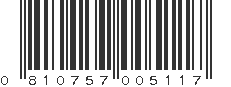 UPC 810757005117