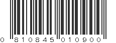 UPC 810845010900