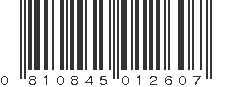 UPC 810845012607