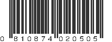 UPC 810874020505