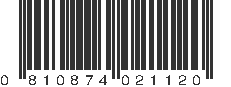 UPC 810874021120