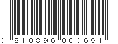 UPC 810896000691