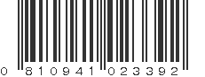 UPC 810941023392