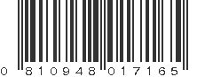 UPC 810948017165