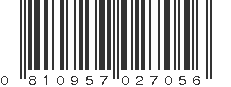 UPC 810957027056