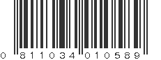 UPC 811034010589