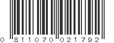 UPC 811070021792