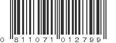 UPC 811071012799