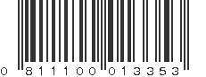 UPC 811100013353