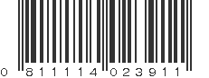 UPC 811114023911