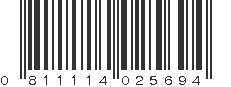 UPC 811114025694