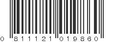 UPC 811121019860