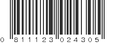 UPC 811123024305