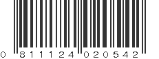 UPC 811124020542