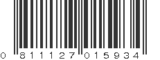 UPC 811127015934