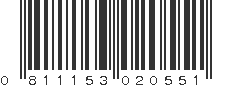 UPC 811153020551