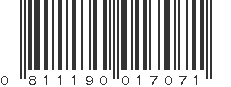 UPC 811190017071