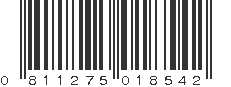 UPC 811275018542